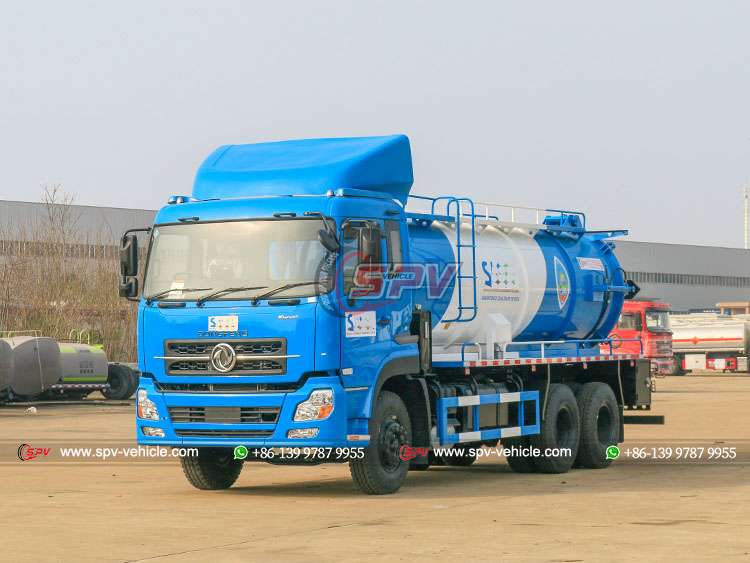 12,000 Litres  Sludge Disposal Truck DONGFENG - Front Left Side